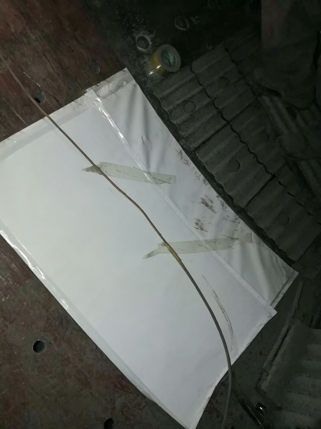 水泥磨机异形壳体包覆工艺实拍